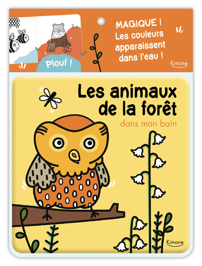 Livre de Bain - Les Animaux de la Forêt