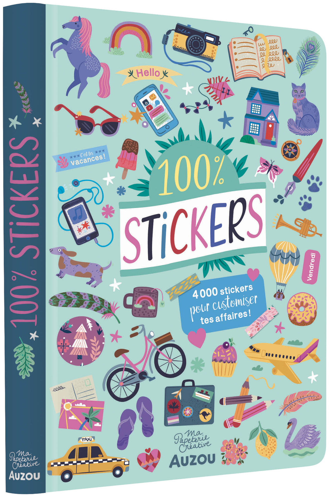 100% stickers - 4000 stickers pour personnaliser tes affaires!