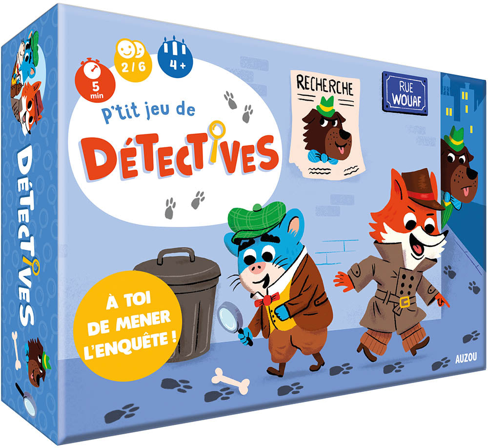 Jeu de Société - P'tit jeu de Détectives