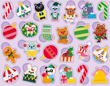 Charger l&#39;image dans la galerie, 300 gommettes de Noël en boîte métal
