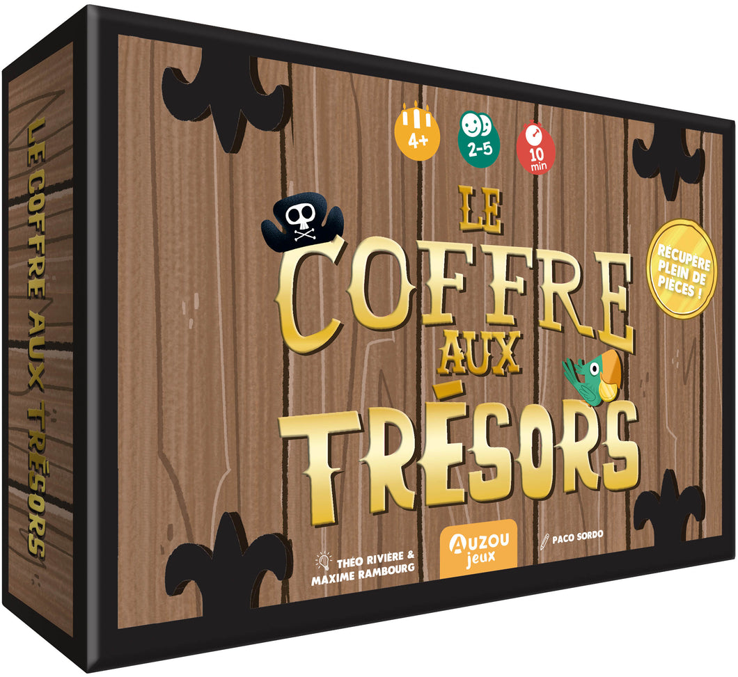 Jeu de Société - P'tit jeu Le coffre aux trésors