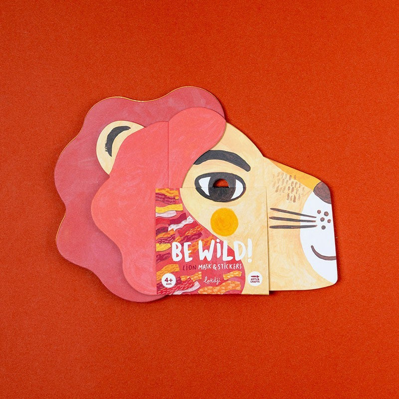 Activité manuelle - Mask & Stickers Lion