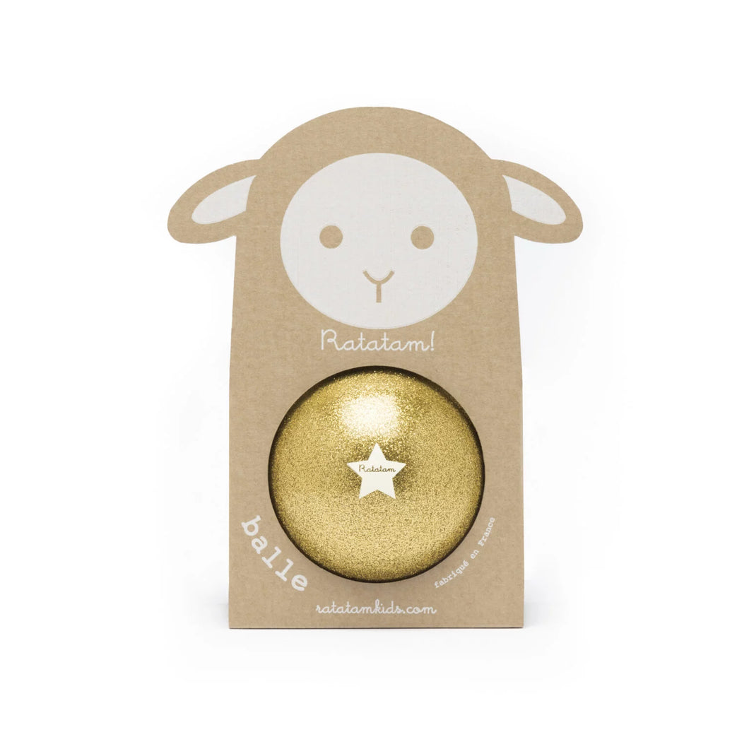 Ballon Mouton Or - 10cm