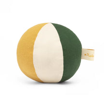 Charger l&#39;image dans la galerie, Balle tissu bébé Moutarde - 10cm

