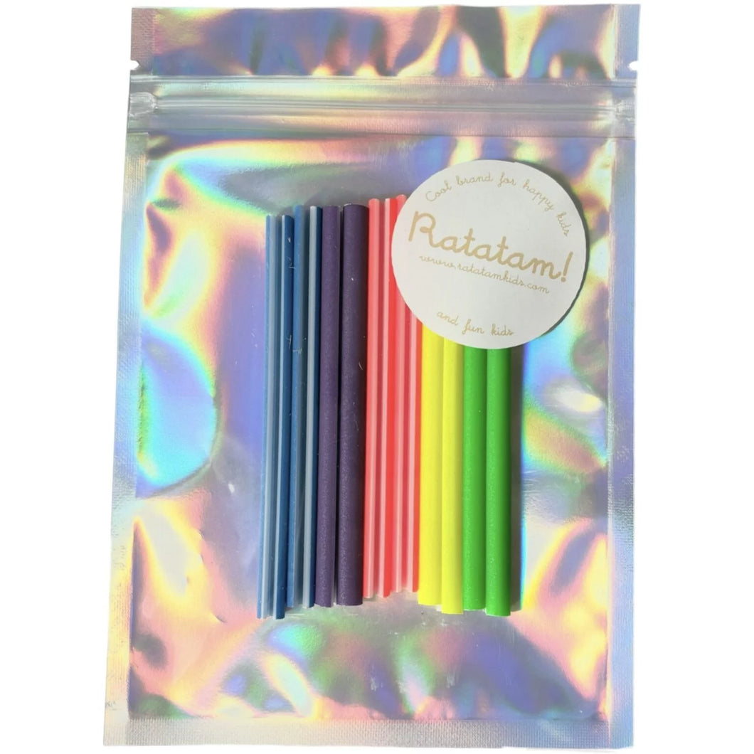 Accessoires vélo multicolores - Barres rayons de vélo