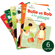 Charger l&#39;image dans la galerie, Carte Yoto - Pack Les Aventures de Bulle et Bob (6 cartes) (3/6ans)
