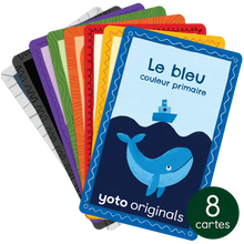 Charger l&#39;image dans la galerie, Carte Yoto - Les Couleurs sont un jeu (8 cartes)

