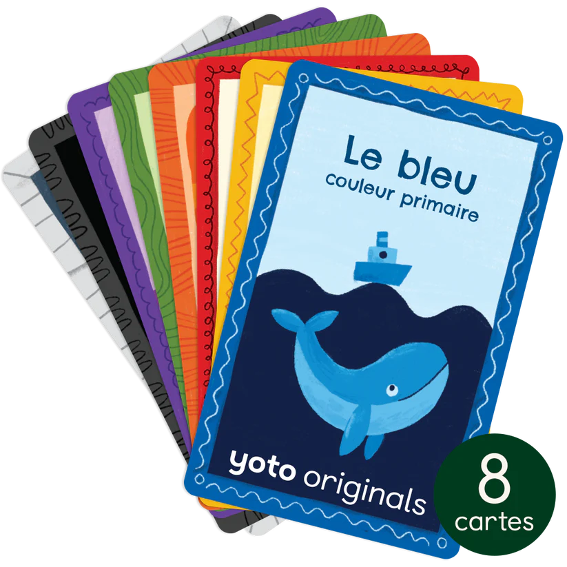 Carte Yoto - Les Couleurs sont un jeu (8 cartes)