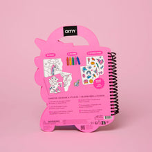 Charger l&#39;image dans la galerie, Cahier de Coloriage &amp; Stickers - Lily
