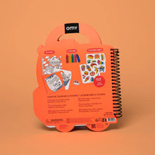 Charger l&#39;image dans la galerie, Cahier de Coloriage &amp; Stickers - Yummy

