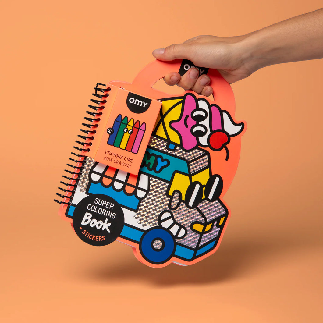 Cahier de Coloriage & Stickers - Yummy