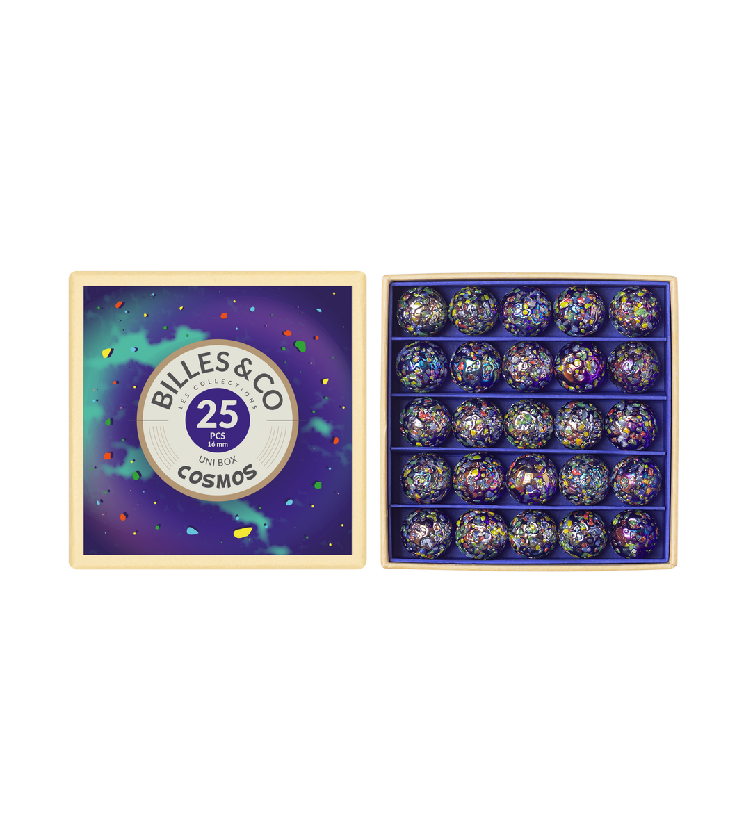 Coffret de 25 billes - Cosmos