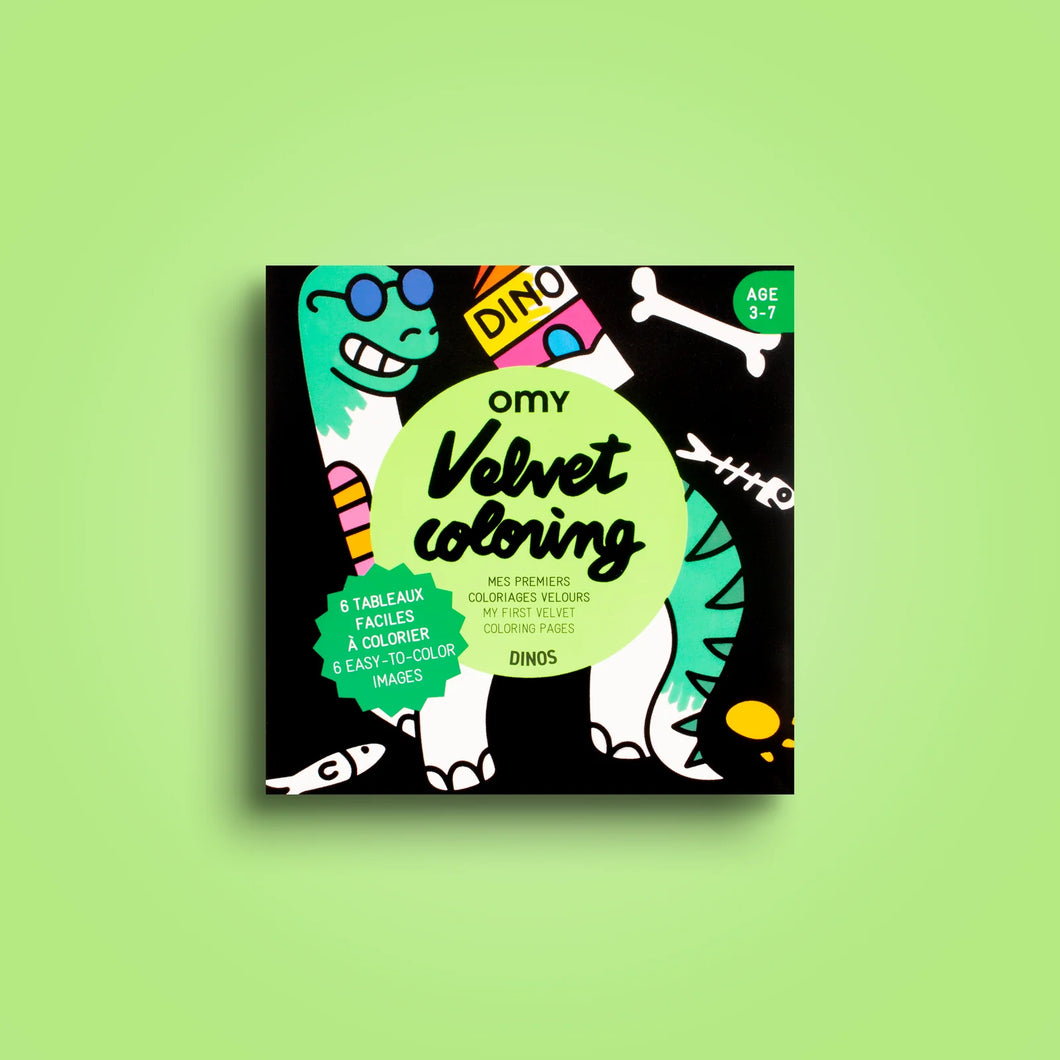 Coloriage Velours - Dino