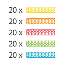 Charger l&#39;image dans la galerie, Hello-Box Rainbow Mix - 100 Briques
