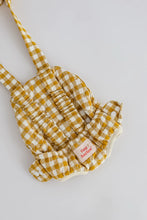 Charger l&#39;image dans la galerie, Porte-bébé poupée - Vichy Camel
