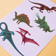 Charger l&#39;image dans la galerie, Planche de Tatouages - Jurassic Dino
