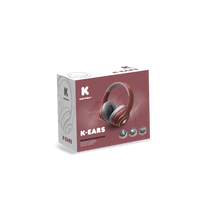 Charger l&#39;image dans la galerie, K-ears Casque audio - Rouge foncé
