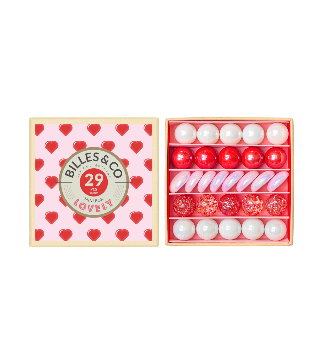 Coffret de 29 billes - Lovely