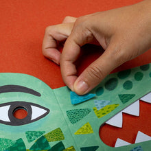 Charger l&#39;image dans la galerie, Activité manuelle - Mask &amp; Stickers Crocodile
