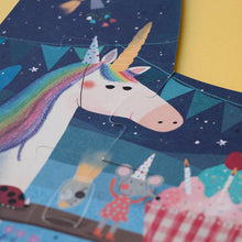Charger l&#39;image dans la galerie, Puzzle Happy Birthday Unicorn - 5 Puzzles
