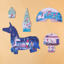 Charger l&#39;image dans la galerie, Puzzle Happy Birthday Unicorn - 5 Puzzles
