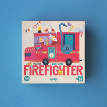 Charger l&#39;image dans la galerie, Puzzle I Want To Be Firefighter - 36 pièces
