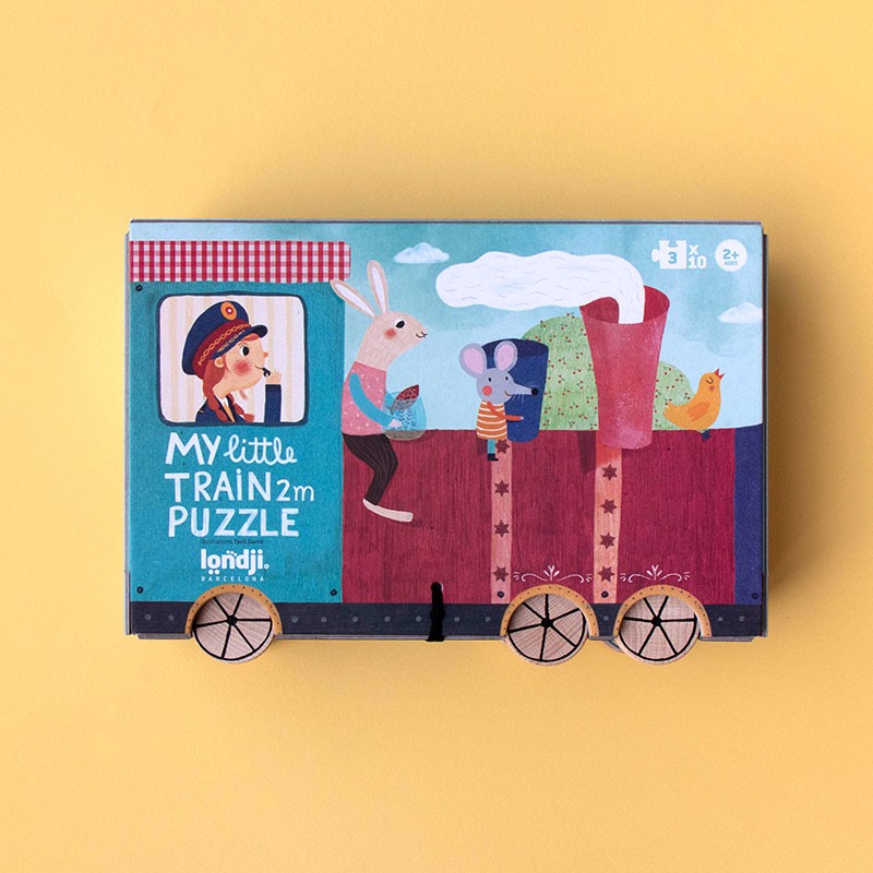 Puzzle My Little Train - 10 Puzzles