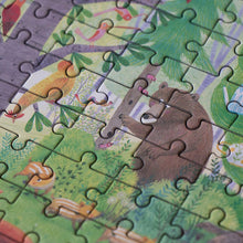 Charger l&#39;image dans la galerie, Puzzle Pocket Night&amp;Day in the Forest - 100 pièces
