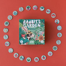 Charger l&#39;image dans la galerie, Puzzle Rabbit&#39;s Garden - 24 pièces
