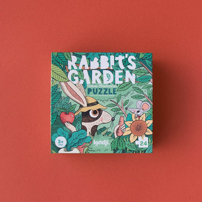 Puzzle Rabbit's Garden - 24 pièces