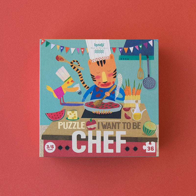 Puzzle I Want To Be Chef - 36 pièces