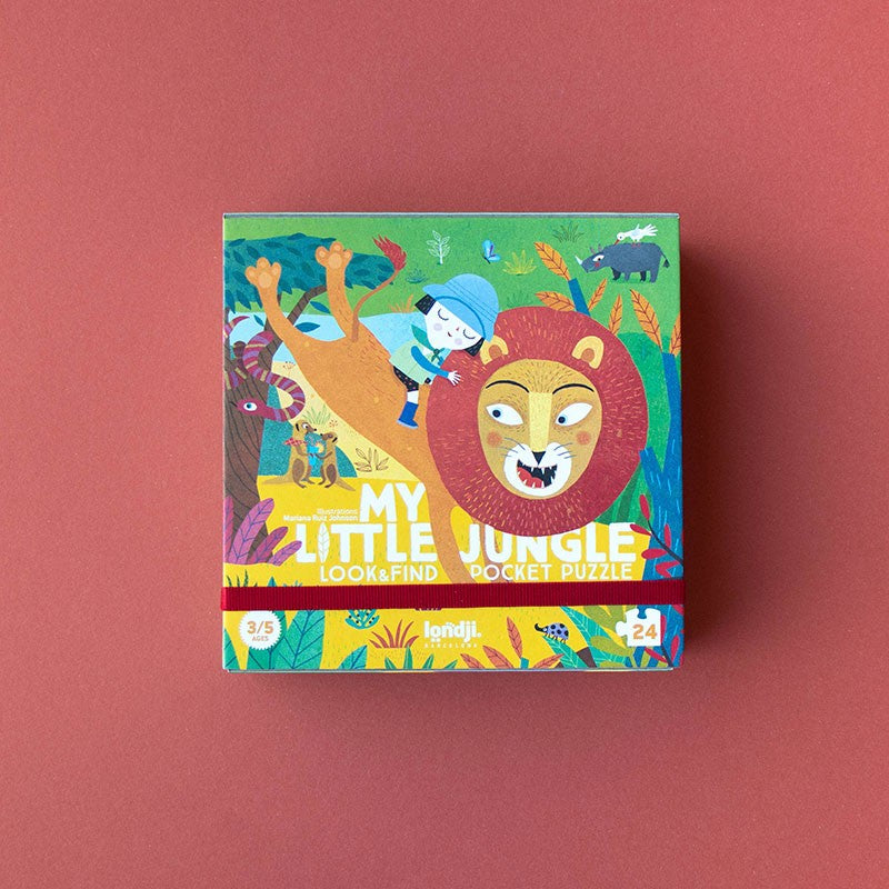 Puzzle Pocket My Little Jungle - 24 pièces