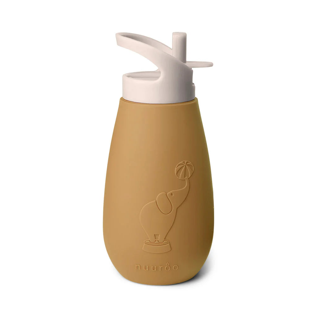 Gourde en silicone Pax - Moutarde