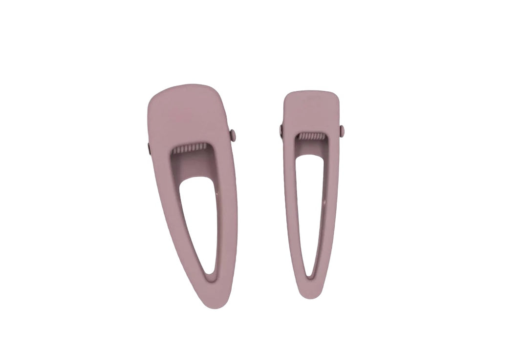 Lot de 2 pinces à cheveux - Burlwood