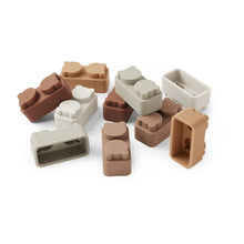 Charger l&#39;image dans la galerie, Briques de construction en silicone Pile - Naturel
