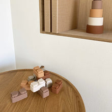 Charger l&#39;image dans la galerie, Briques de construction en silicone Pile - Naturel
