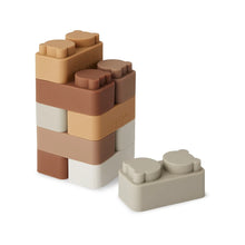 Charger l&#39;image dans la galerie, Briques de construction en silicone Pile - Naturel
