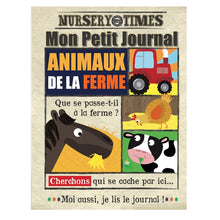 Charger l&#39;image dans la galerie, Livre bébé en tissu - Animaux de la Ferme
