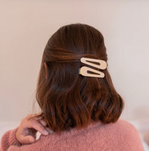 Charger l'image dans la galerie, Lot de 2 barrettes Ivoire
