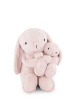 Charger l'image dans la galerie, Peluche Lapin Maman &amp; Bébé Frankie Blossom - 30cm

