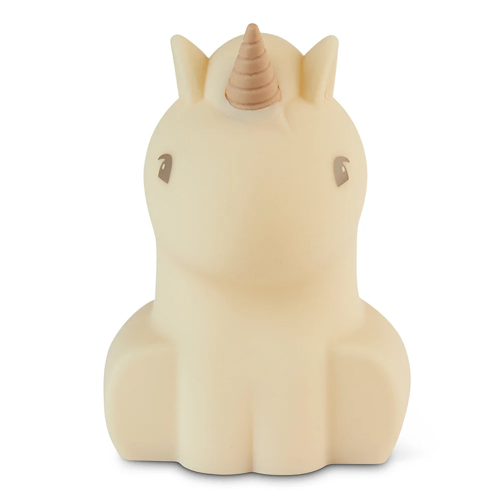Veilleuse en silicone - Sol Licorne Crème