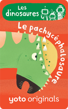 Charger l&#39;image dans la galerie, Carte Yoto - Pack Explorobots &quot;Les dinosaures&quot; (8 cartes)
