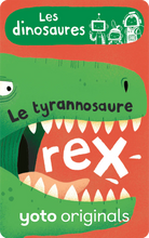 Charger l&#39;image dans la galerie, Carte Yoto - Pack Explorobots &quot;Les dinosaures&quot; (8 cartes)
