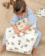 Charger l&#39;image dans la galerie, Cartable Archibald - Tigre Marron
