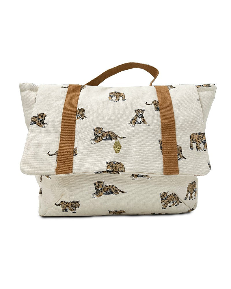Cartable Archibald - Tigre Marron