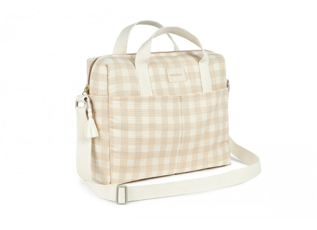Sac à langer Gala - Vichy Ivoire