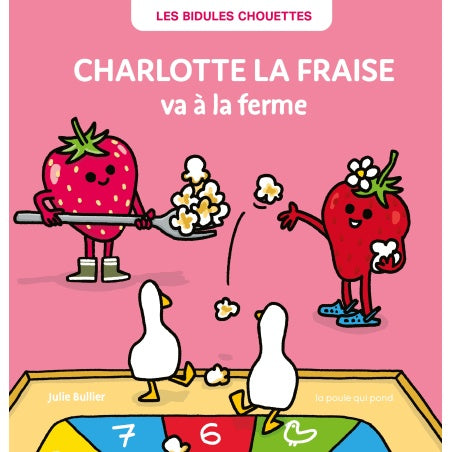 Livre - Charlotte la Fraise va à la Ferme