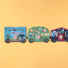 Charger l&#39;image dans la galerie, Puzzle My Little Train - 10 Puzzles
