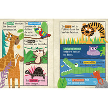 Charger l&#39;image dans la galerie, Livre bébé en tissu - Animaux du safari
