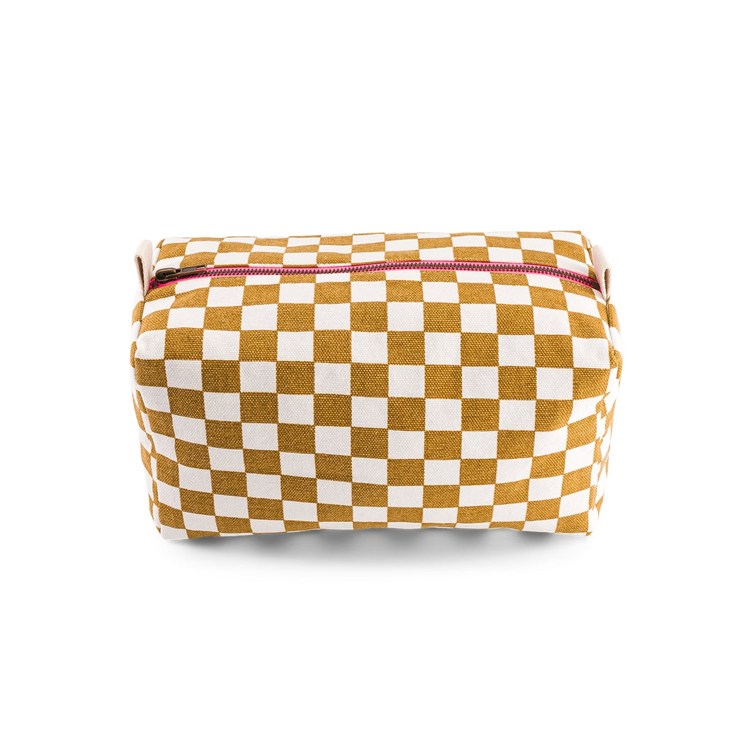 Trousse de toilette Damier Caramel
